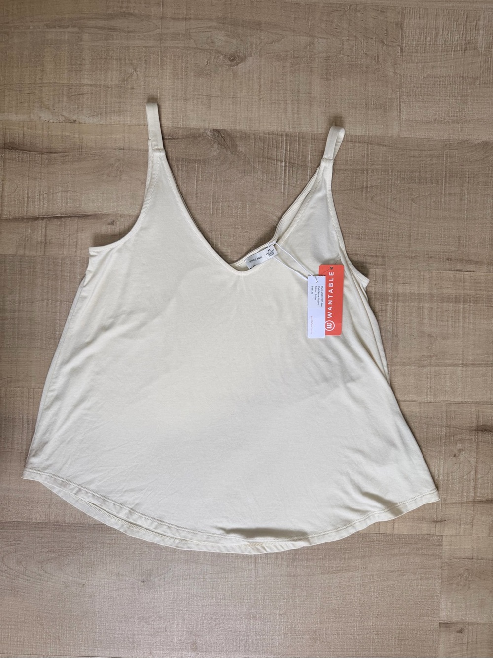 NWT Gentle Fawn Robyn Cami Tank Top Women's Size XS Butter Off White Layering